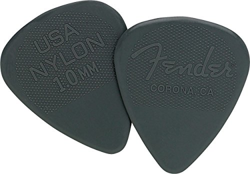 Fender Nylon Picks/Púas de Nylon (12-Pack) 1.00 mm
