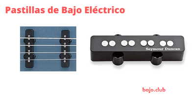 Partes del bajo: Pastillas Magneticas