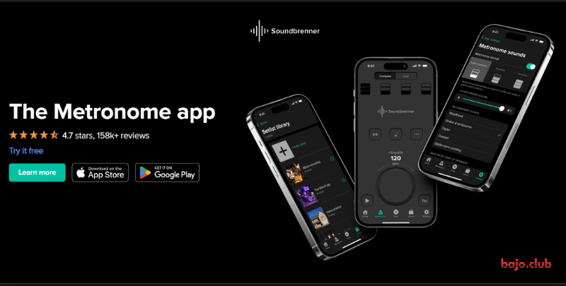 App de metronomo Soundbrenner.